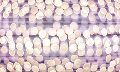 Sparkling light bokeh pastel tones