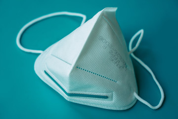 COVID-19 KN95 mask to protect against contagious diseases and corona virus