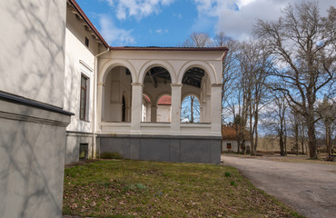 Fototapeta premium manor in estonia europe