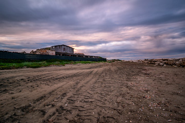 Baracca sulla spiaggia
