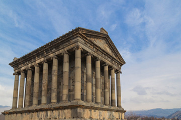 Obraz premium Garni Pagan Temple, the hellenistic temple in Republic of Armenia