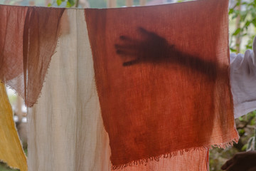  home textiles, natural dyeing process