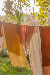  home textiles, natural dyeing process