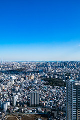 東京 都市風景 池袋からの眺望