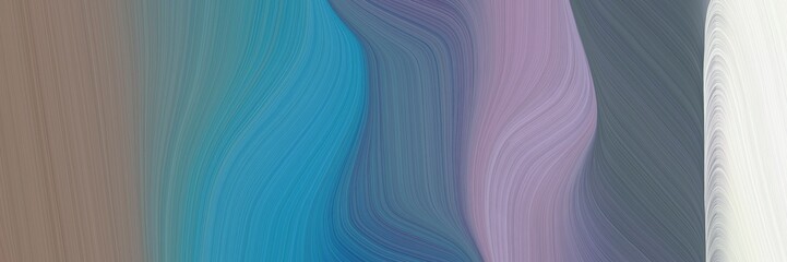 abstract moving header with slate gray, linen and gray gray colors. fluid curved lines with dynamic flowing waves and curves for poster or canvas