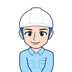 作業員の男性