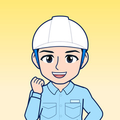 作業員の男性