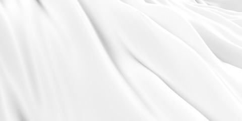 White abstract liquid wavy background