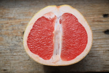 slice of grapefruit