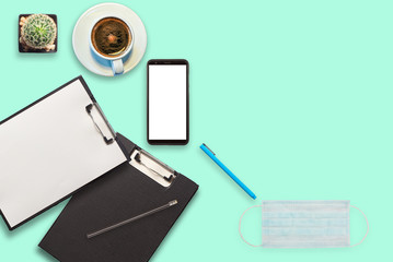 Work at home concept