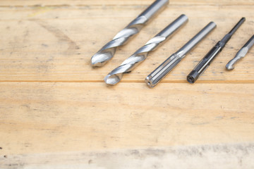 Carbide drills that are free on old wood floors