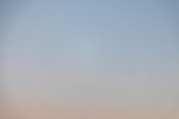 Ciel au lever du jour