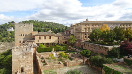 Fototapeta na wymiar L'Alhambra Grenade