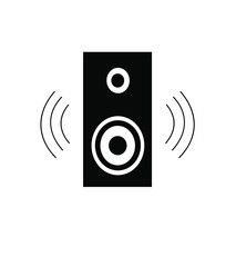 speaker icon vector illustration