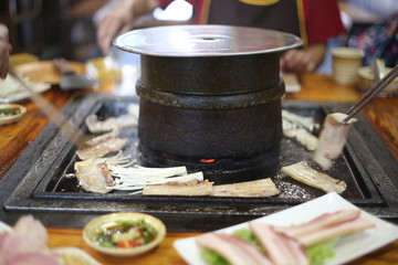 Traditional BBQ and hotpot Restaurant in Lijiang Yunan