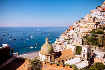 Positano Amalfi in Italy 