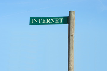 Fototapeta premium internet