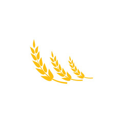 Wheat Logo Template vector symbol