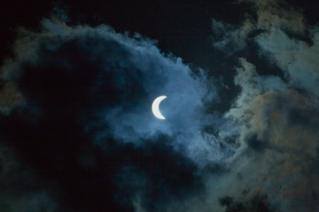 Obraz na płótnie Canvas 2008 Solar Eclipse