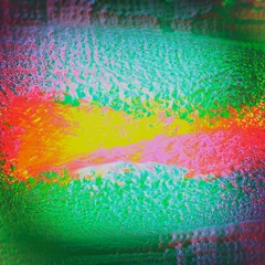 abstrakter hintergrund von neonfarbverlauf, unscharfes bild, 3d-rendering © Vitalii