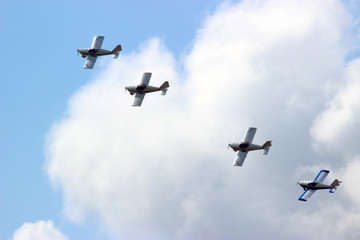  Planes during the demonstration flight © moniadk