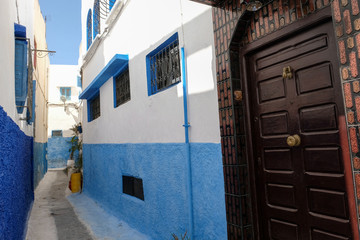 Residential house in the Kasbah - old city of Rabat, Morocco