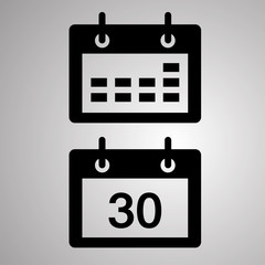 Calendar vector icon