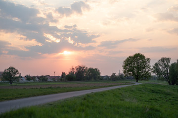 Obraz premium Sonnenuntergang