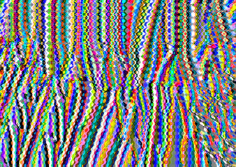 abstract geometric pattern with fabric texture