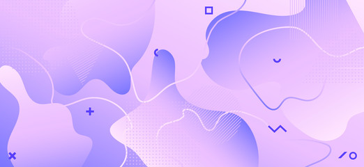Pastel Purple Background. Pink Geometric Design. 