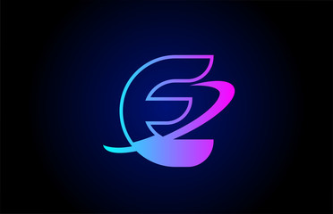 E letter logo icon for business and company