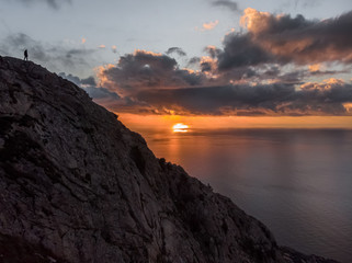 san bartolomeo sunset in elba island chiessi