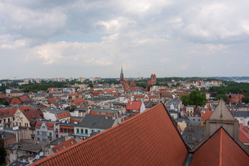 Fototapeta na wymiar Panorama Toruń