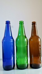 DIFFERENT COLOR BEAUTIFUL BEER BOTTLES