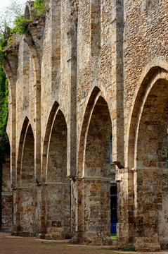 Vaux de Cernay abbey i in the Chevreuse valley regional nature park © hassan bensliman