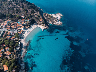 sant'andrea beach elba island