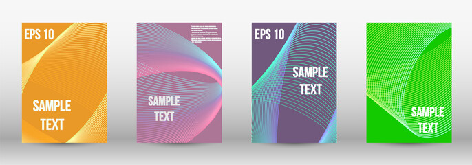 Geometric template with lines 