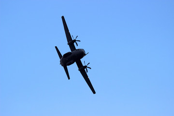 
Military aircraft during flight