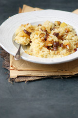 Mushrooms risotto 