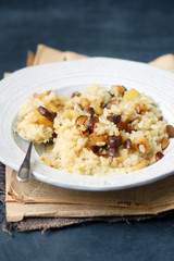 Mushrooms risotto 