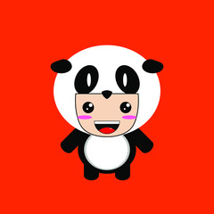 PANDA CUTE SMILE ANIMAL © Andi