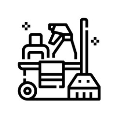 Cleaning  detergent  clean  household   mop  housekeeping icon