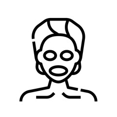 Facial treatment  spa  face  beauty  relax  wellness  treatment icon