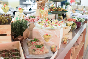 Food Buffet Brunch Catering Dining Eating Party