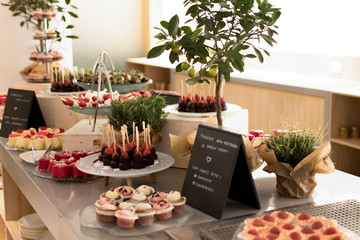 Dessert and Sweets Buffet Brunch Catering Dining Eating