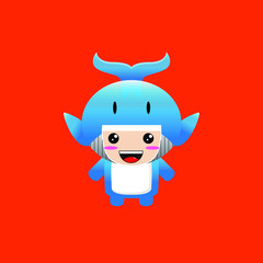 WHALE CUTE SMILE ANIMAL