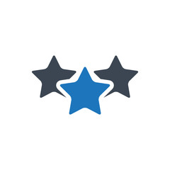 Rating stars icon