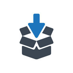 Obraz premium Packaging icon