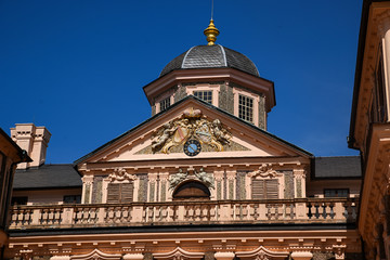 Castle Favorite baroque hunting lodge near Baden Baden, Germany, Europe