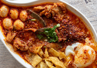 Thai Mixed Soup Dishes 
